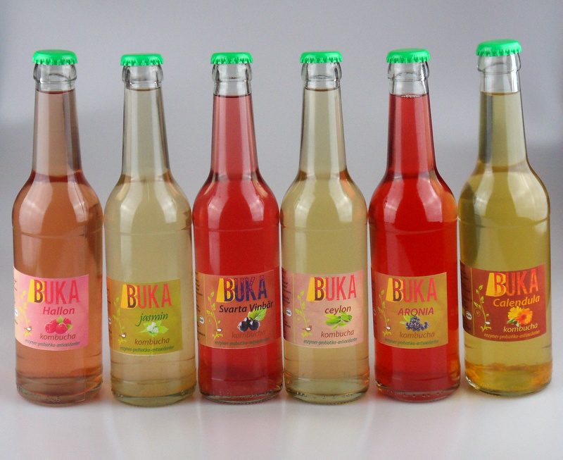 Kombucha familj 6 olika